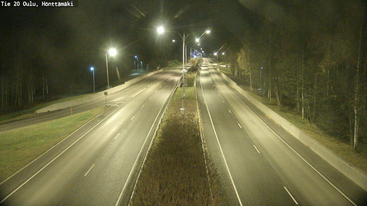 Kelikamerat Kuva Tie 20 Oulu, Hönttämäki, Oulu, Pohjois-Pohjanmaa