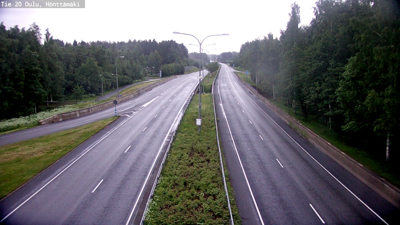 Kelikamerat Kuva Tie 20 Oulu, Hönttämäki, Oulu, Pohjois-Pohjanmaa