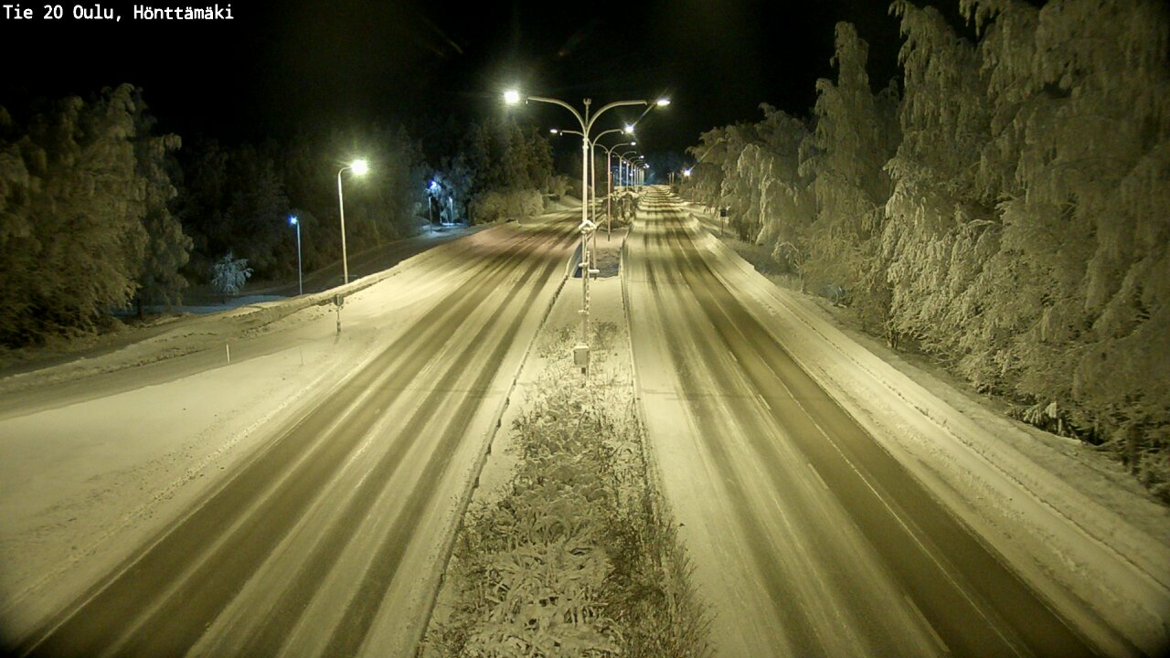 Kelikamerat Kuva Tie 20 Oulu, Hönttämäki, Oulu, Pohjois-Pohjanmaa