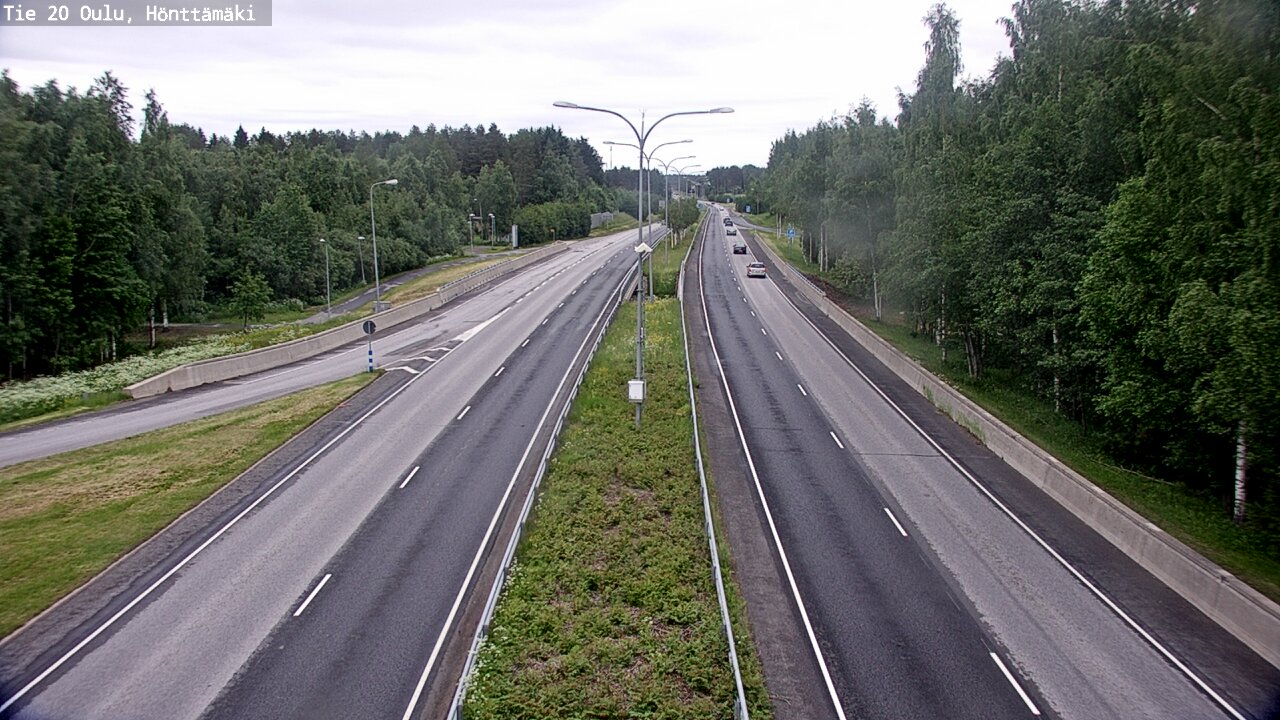 Kelikamerat Kuva Tie 20 Oulu, Hönttämäki, Oulu, Pohjois-Pohjanmaa
