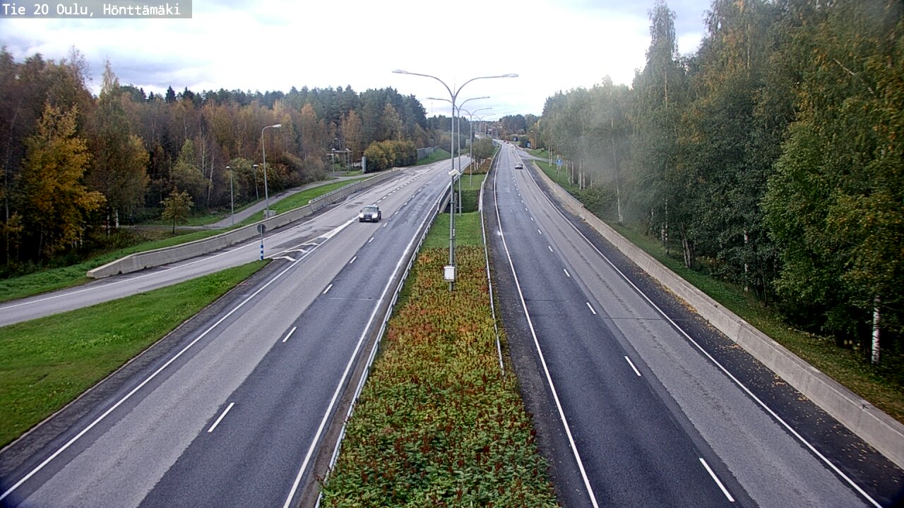 Kelikamerat Kuva Tie 20 Oulu, Hönttämäki, Oulu, Pohjois-Pohjanmaa