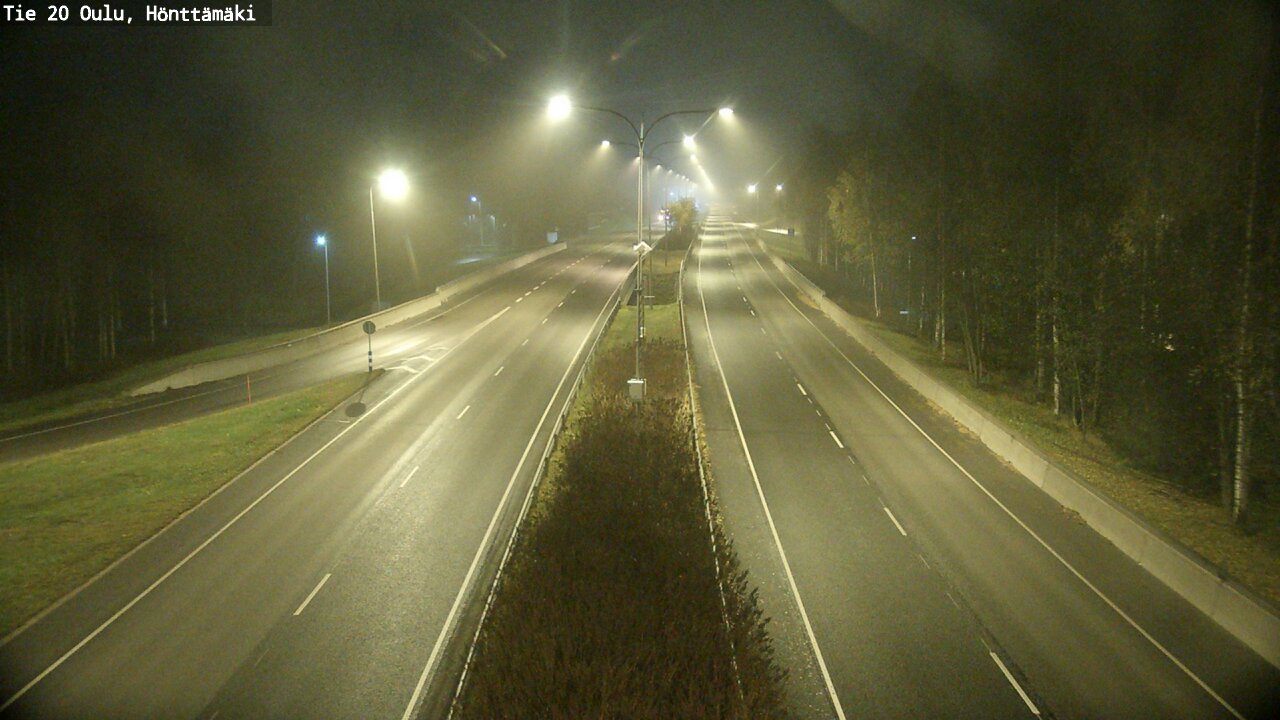 Kelikamerat Kuva Tie 20 Oulu, Hönttämäki, Oulu, Pohjois-Pohjanmaa