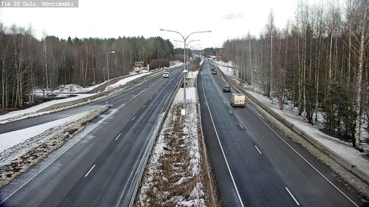 Kelikamerat Kuva Tie 20 Oulu, Hönttämäki, Oulu, Pohjois-Pohjanmaa