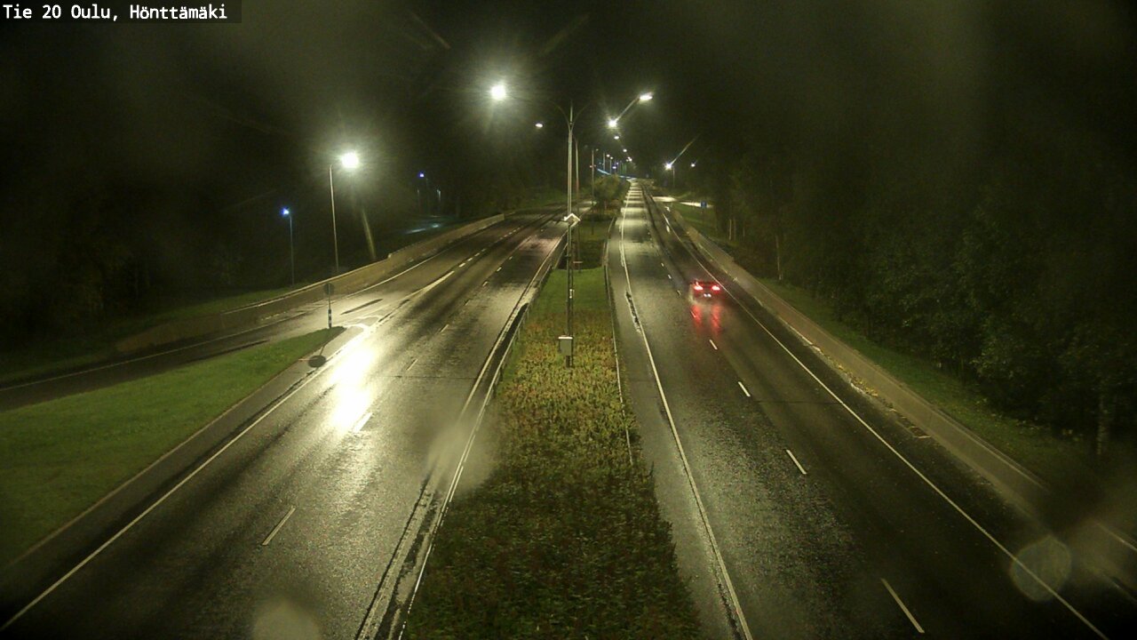Kelikamerat Kuva Tie 20 Oulu, Hönttämäki, Oulu, Pohjois-Pohjanmaa