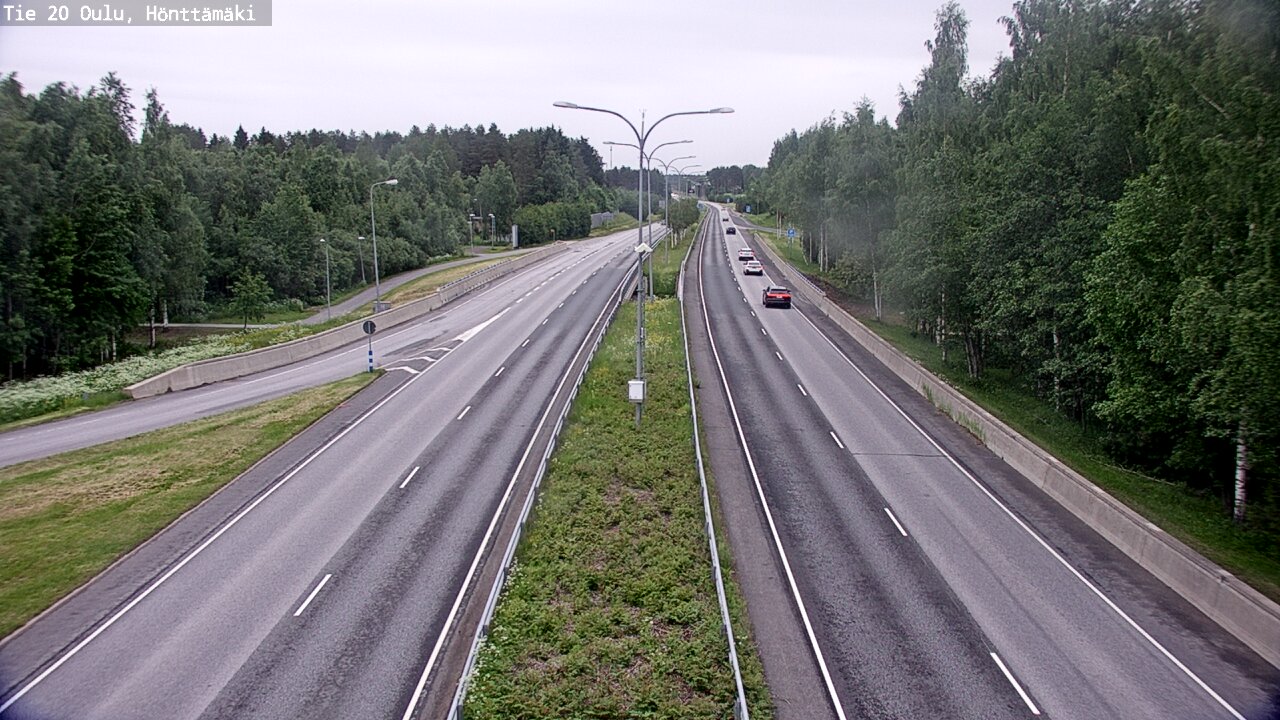 Kelikamerat Kuva Tie 20 Oulu, Hönttämäki, Oulu, Pohjois-Pohjanmaa