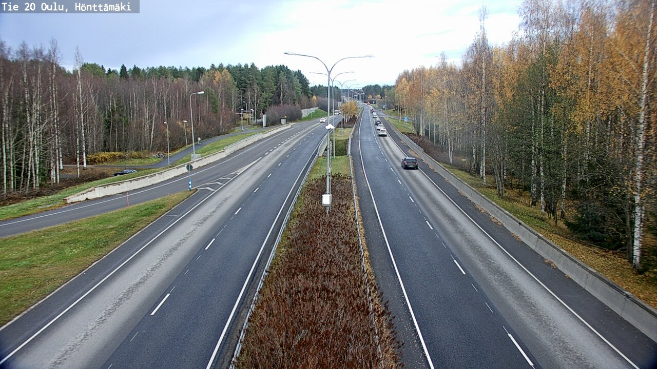 Kelikamerat Kuva Tie 20 Oulu, Hönttämäki, Oulu, Pohjois-Pohjanmaa