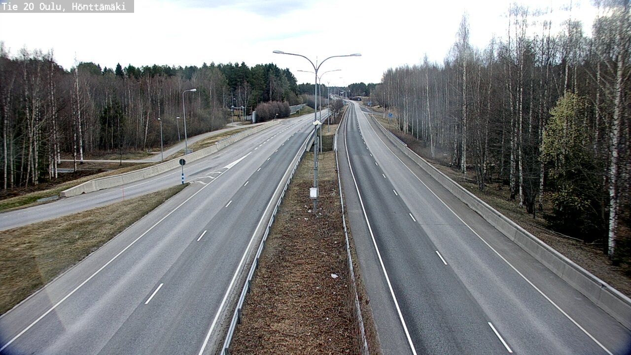 Kelikamerat Kuva Tie 20 Oulu, Hönttämäki, Oulu, Pohjois-Pohjanmaa