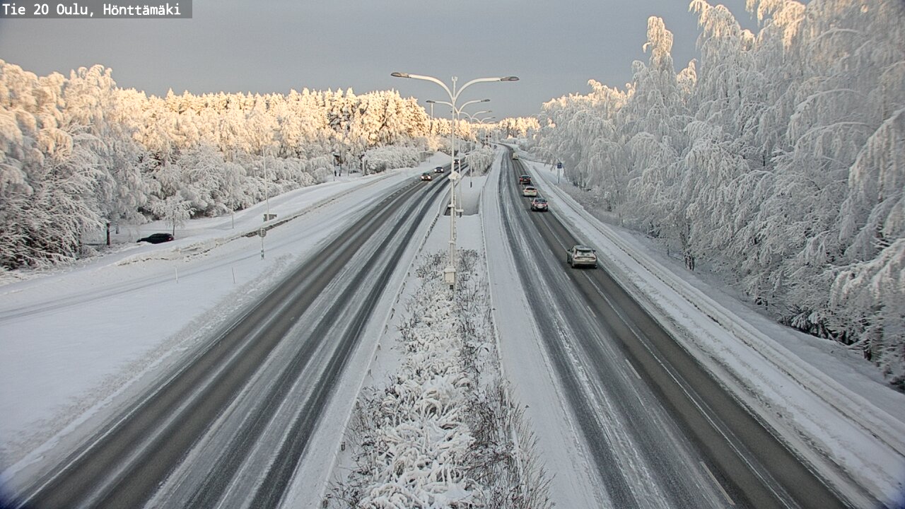 Kelikamerat Kuva Tie 20 Oulu, Hönttämäki, Oulu, Pohjois-Pohjanmaa