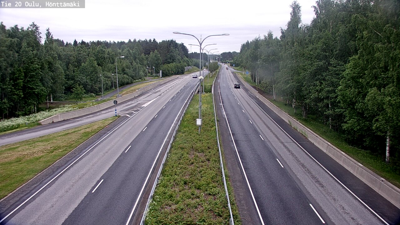 Kelikamerat Kuva Tie 20 Oulu, Hönttämäki, Oulu, Pohjois-Pohjanmaa