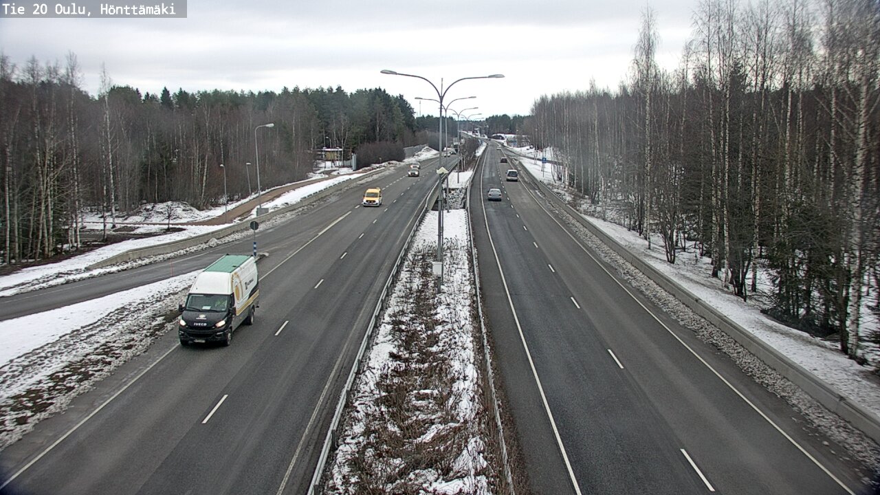 Kelikamerat Kuva Tie 20 Oulu, Hönttämäki, Oulu, Pohjois-Pohjanmaa