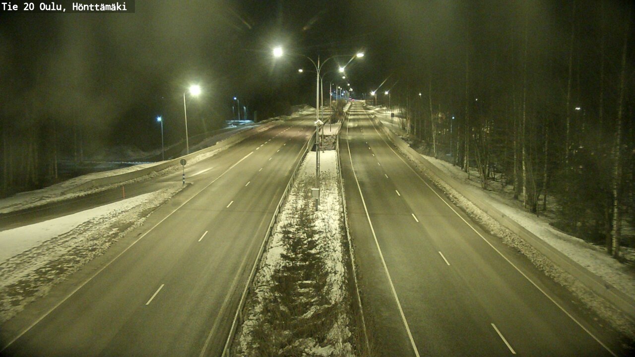 Kelikamerat Kuva Tie 20 Oulu, Hönttämäki, Oulu, Pohjois-Pohjanmaa