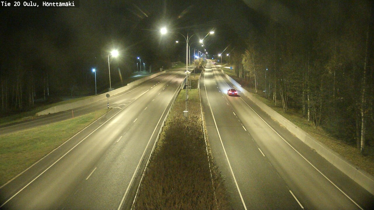 Kelikamerat Kuva Tie 20 Oulu, Hönttämäki, Oulu, Pohjois-Pohjanmaa