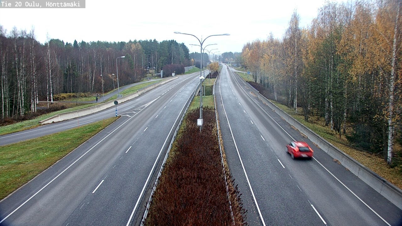 Kelikamerat Kuva Tie 20 Oulu, Hönttämäki, Oulu, Pohjois-Pohjanmaa