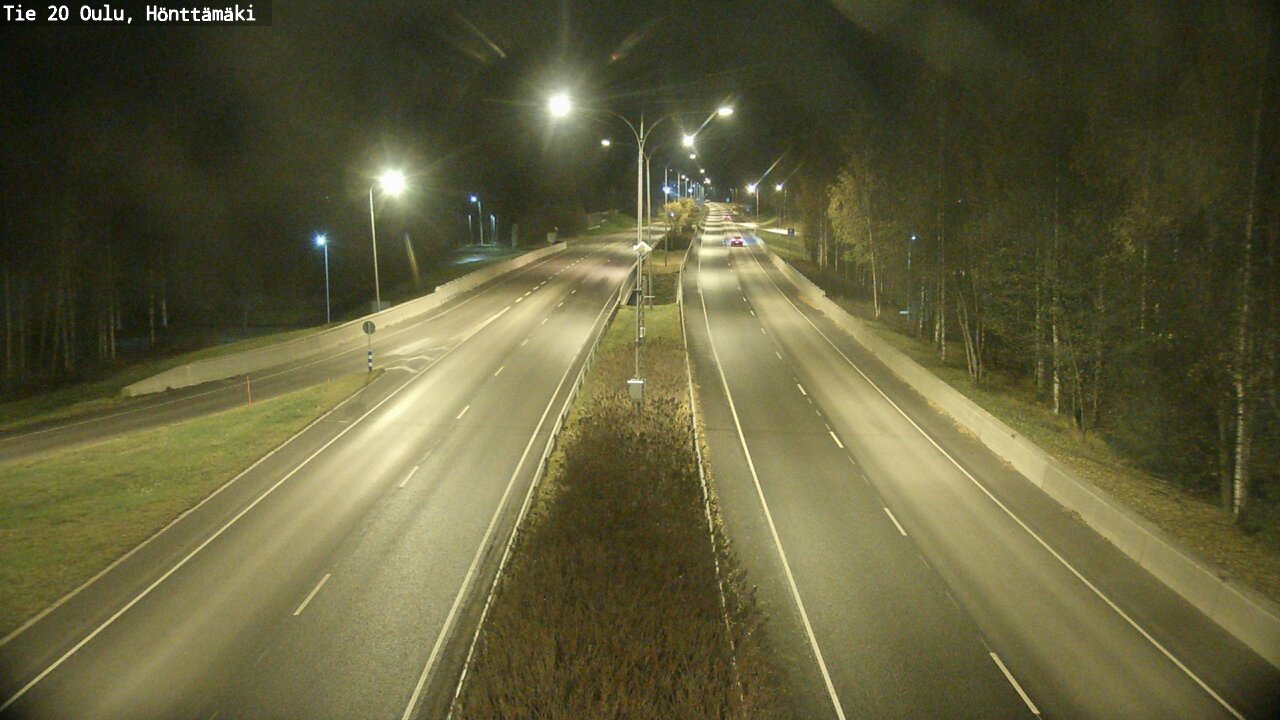 Kelikamerat Kuva Tie 20 Oulu, Hönttämäki, Oulu, Pohjois-Pohjanmaa