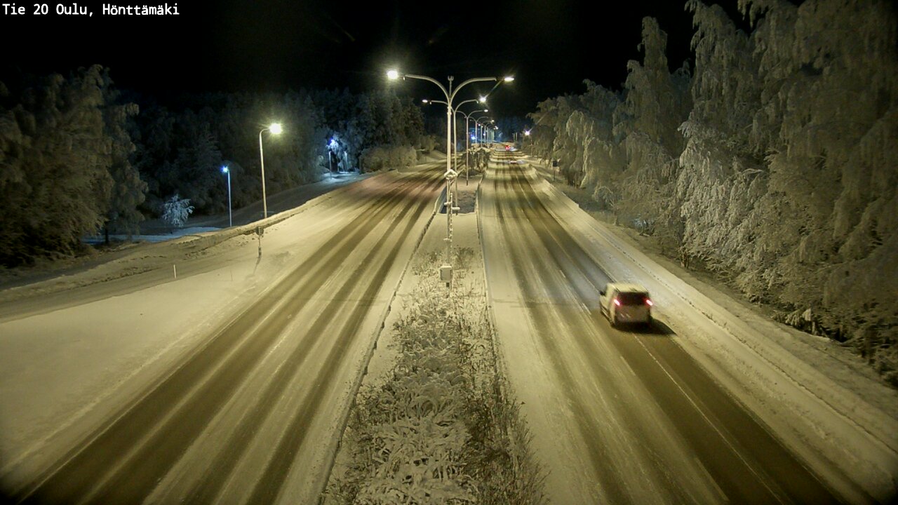 Kelikamerat Kuva Tie 20 Oulu, Hönttämäki, Oulu, Pohjois-Pohjanmaa