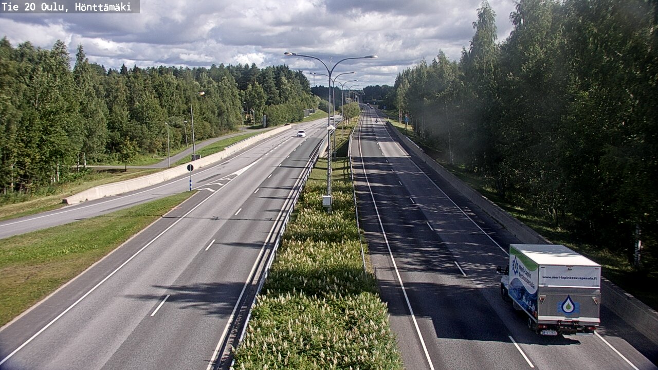 Kelikamerat Kuva Tie 20 Oulu, Hönttämäki, Oulu, Pohjois-Pohjanmaa
