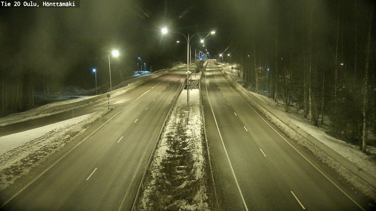 Kelikamerat Kuva Tie 20 Oulu, Hönttämäki, Oulu, Pohjois-Pohjanmaa