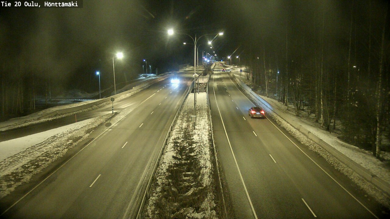 Kelikamerat Kuva Tie 20 Oulu, Hönttämäki, Oulu, Pohjois-Pohjanmaa