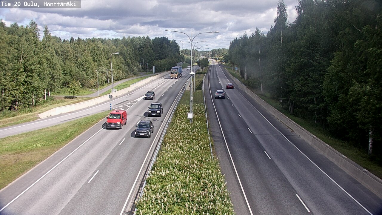 Kelikamerat Kuva Tie 20 Oulu, Hönttämäki, Oulu, Pohjois-Pohjanmaa