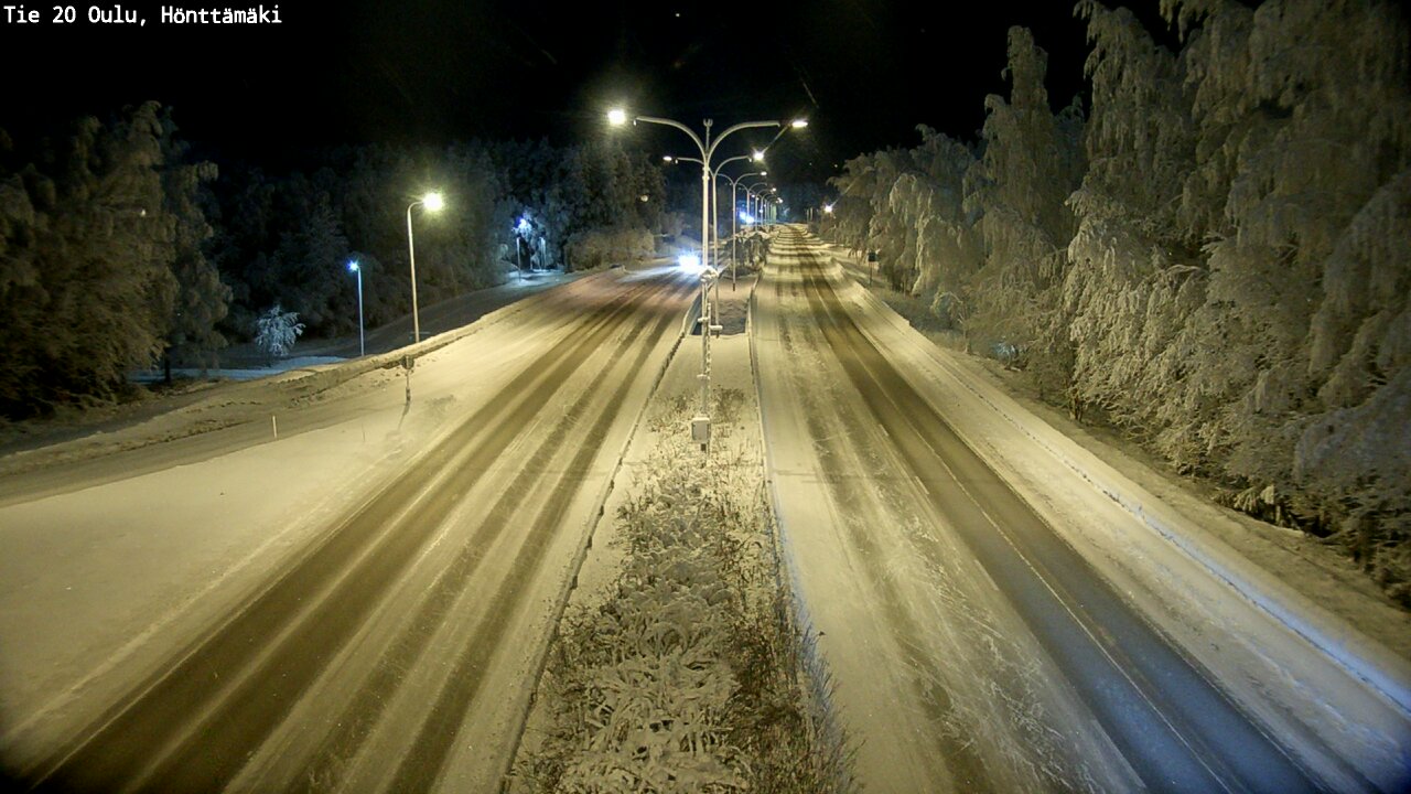 Kelikamerat Kuva Tie 20 Oulu, Hönttämäki, Oulu, Pohjois-Pohjanmaa