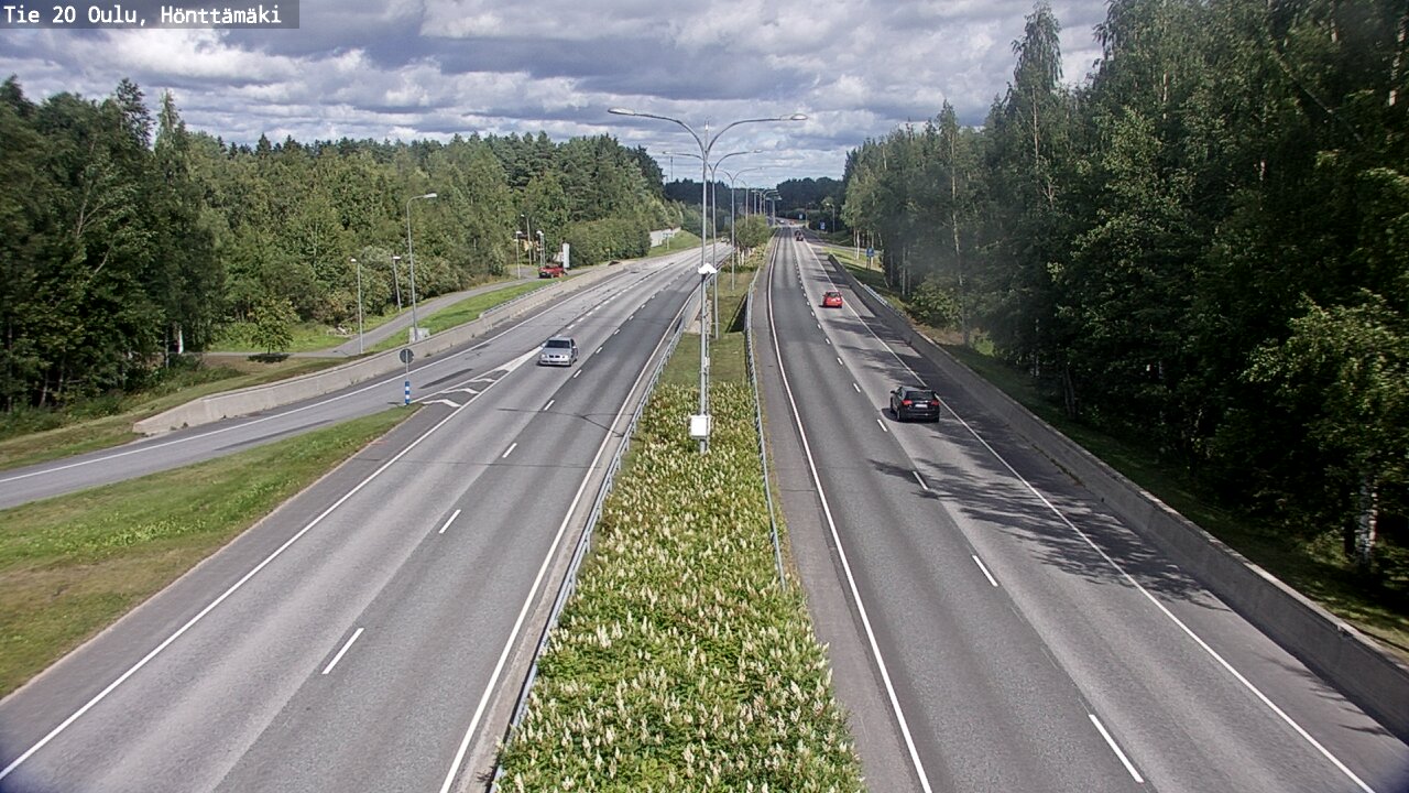 Kelikamerat Kuva Tie 20 Oulu, Hönttämäki, Oulu, Pohjois-Pohjanmaa