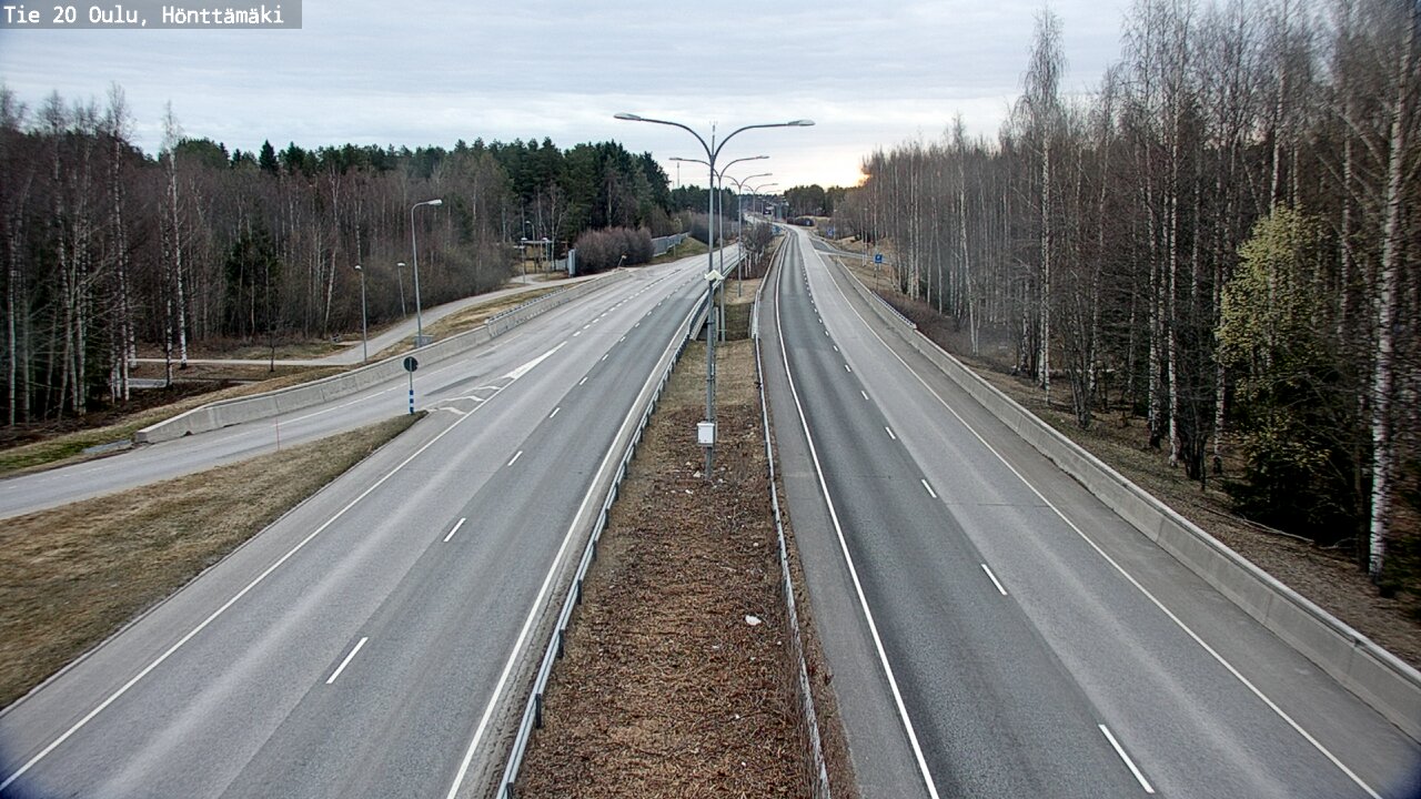 Kelikamerat Kuva Tie 20 Oulu, Hönttämäki, Oulu, Pohjois-Pohjanmaa