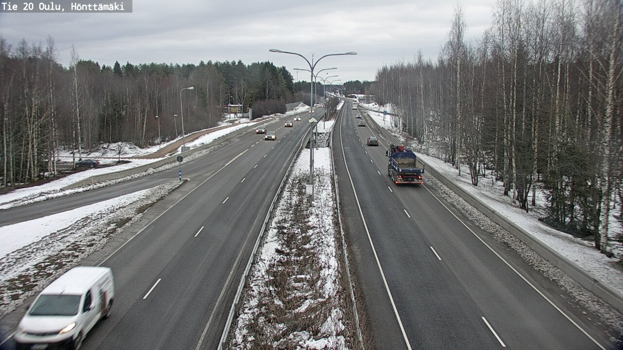 Kelikamerat Kuva Tie 20 Oulu, Hönttämäki, Oulu, Pohjois-Pohjanmaa