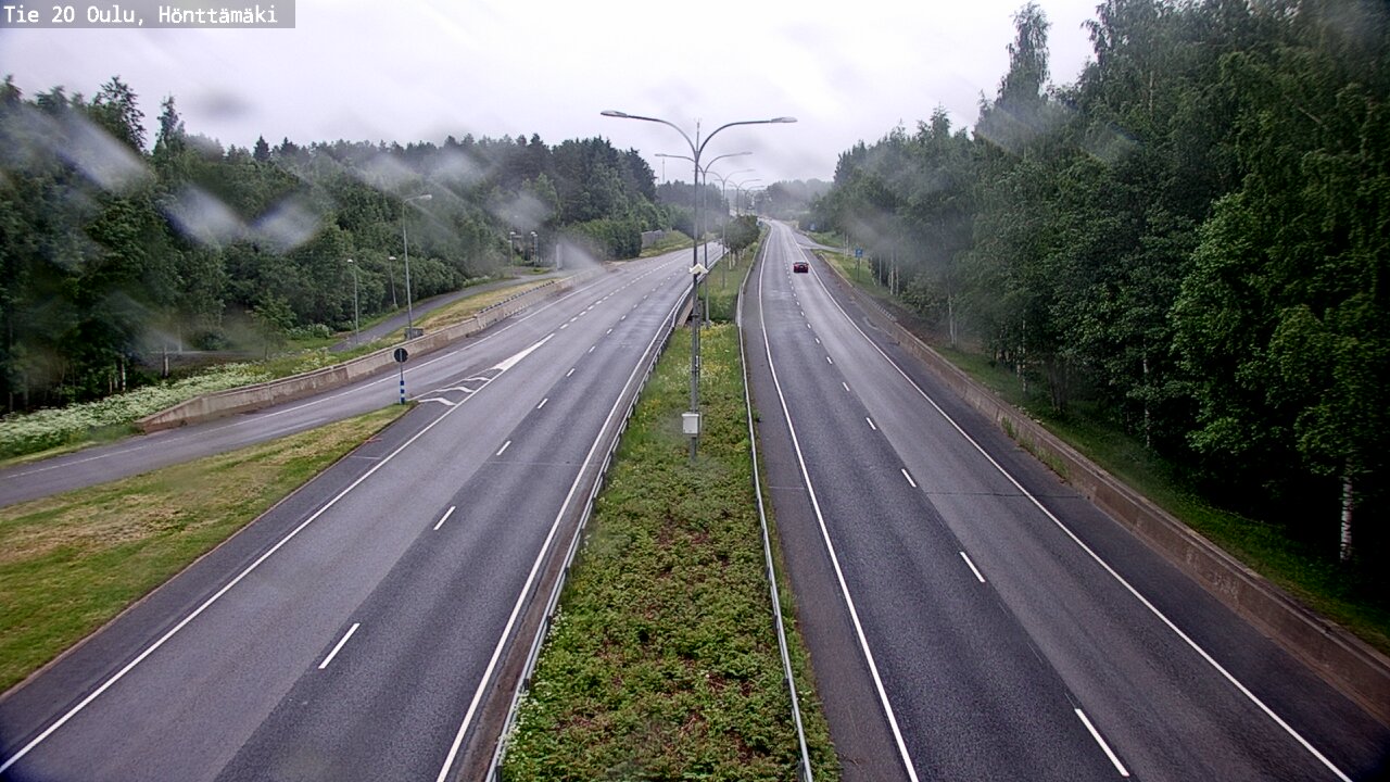 Kelikamerat Kuva Tie 20 Oulu, Hönttämäki, Oulu, Pohjois-Pohjanmaa