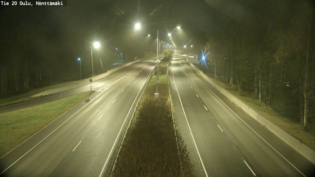 Kelikamerat Kuva Tie 20 Oulu, Hönttämäki, Oulu, Pohjois-Pohjanmaa