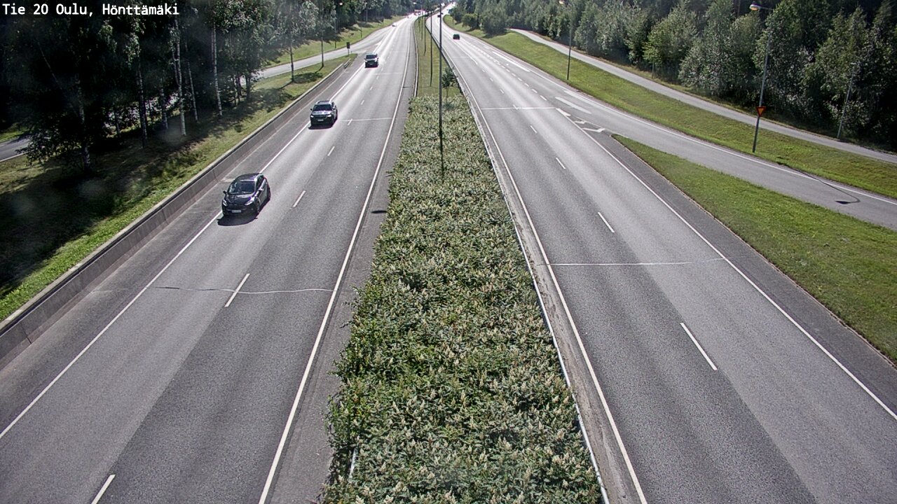 Kelikamerat Kuva Tie 20 Oulu, Hönttämäki, Oulu, Pohjois-Pohjanmaa