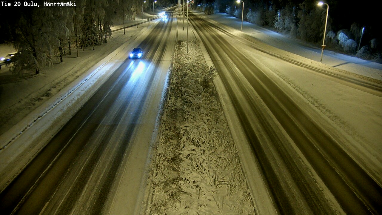 Kelikamerat Kuva Tie 20 Oulu, Hönttämäki, Oulu, Pohjois-Pohjanmaa