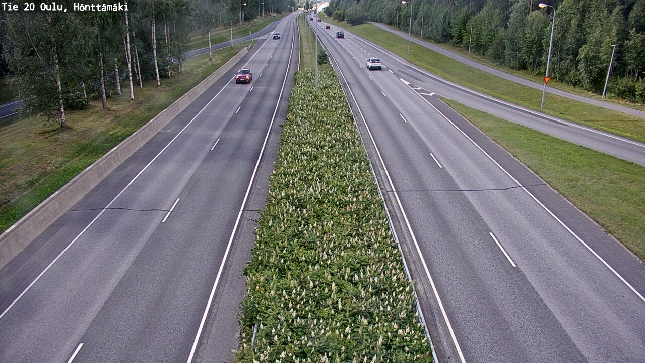 Kelikamerat Kuva Tie 20 Oulu, Hönttämäki, Oulu, Pohjois-Pohjanmaa