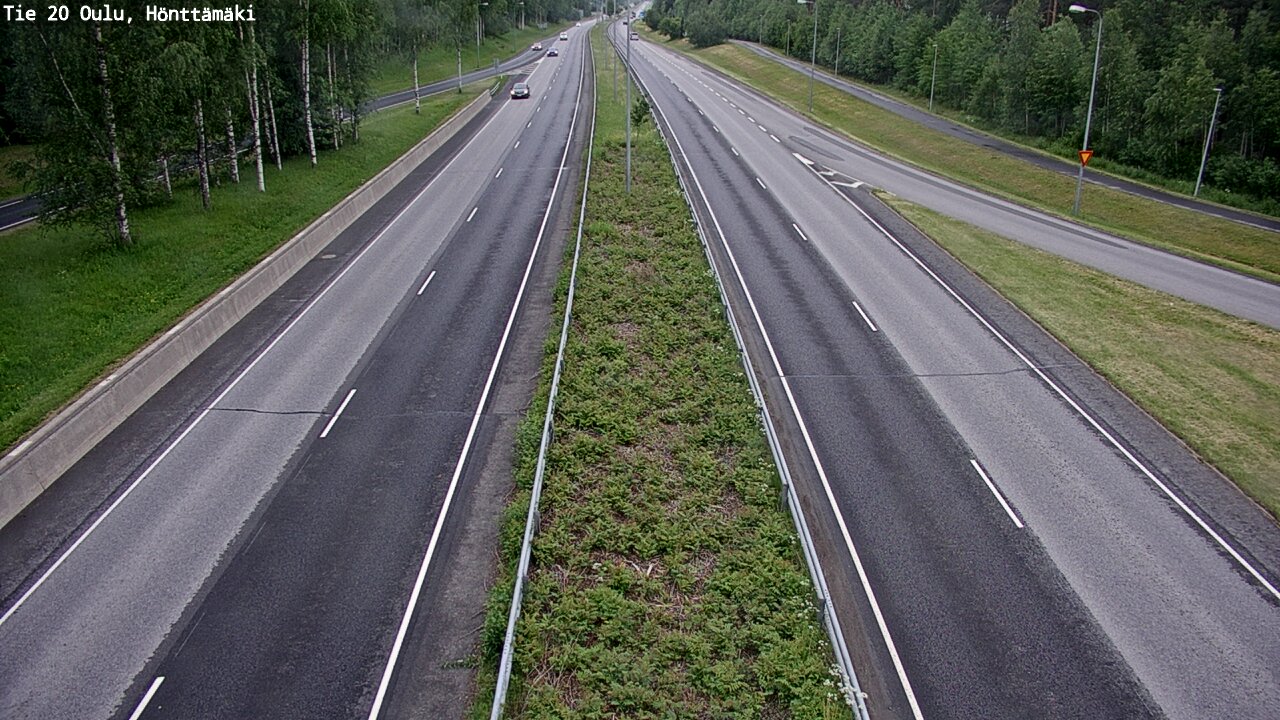 Kelikamerat Kuva Tie 20 Oulu, Hönttämäki, Oulu, Pohjois-Pohjanmaa