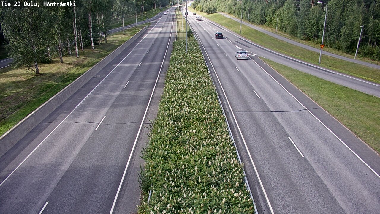 Kelikamerat Kuva Tie 20 Oulu, Hönttämäki, Oulu, Pohjois-Pohjanmaa