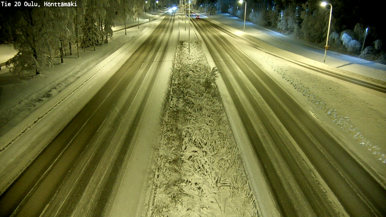 Kelikamerat Kuva Tie 20 Oulu, Hönttämäki, Oulu, Pohjois-Pohjanmaa