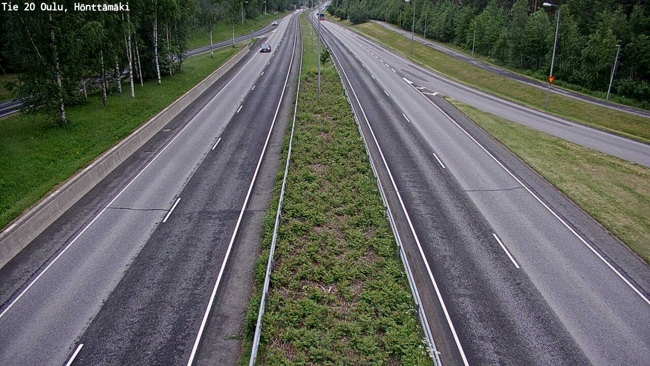 Kelikamerat Kuva Tie 20 Oulu, Hönttämäki, Oulu, Pohjois-Pohjanmaa