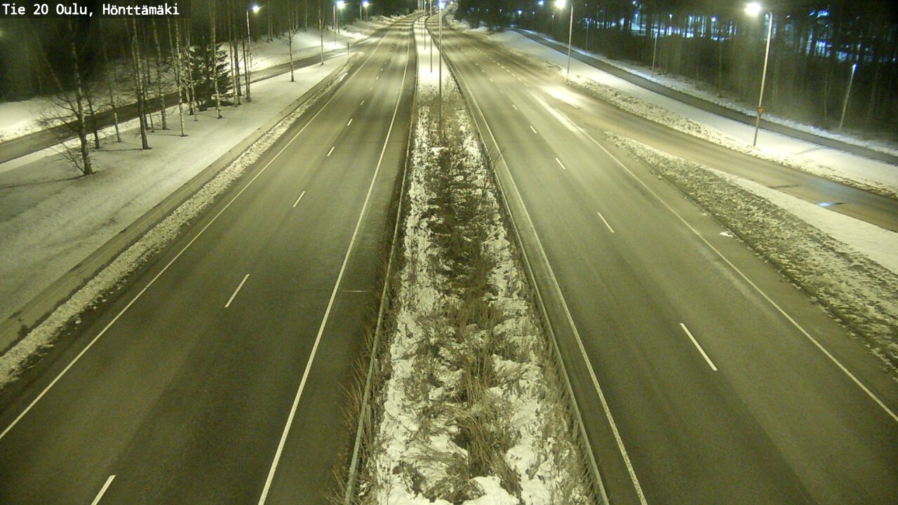 Kelikamerat Kuva Tie 20 Oulu, Hönttämäki, Oulu, Pohjois-Pohjanmaa