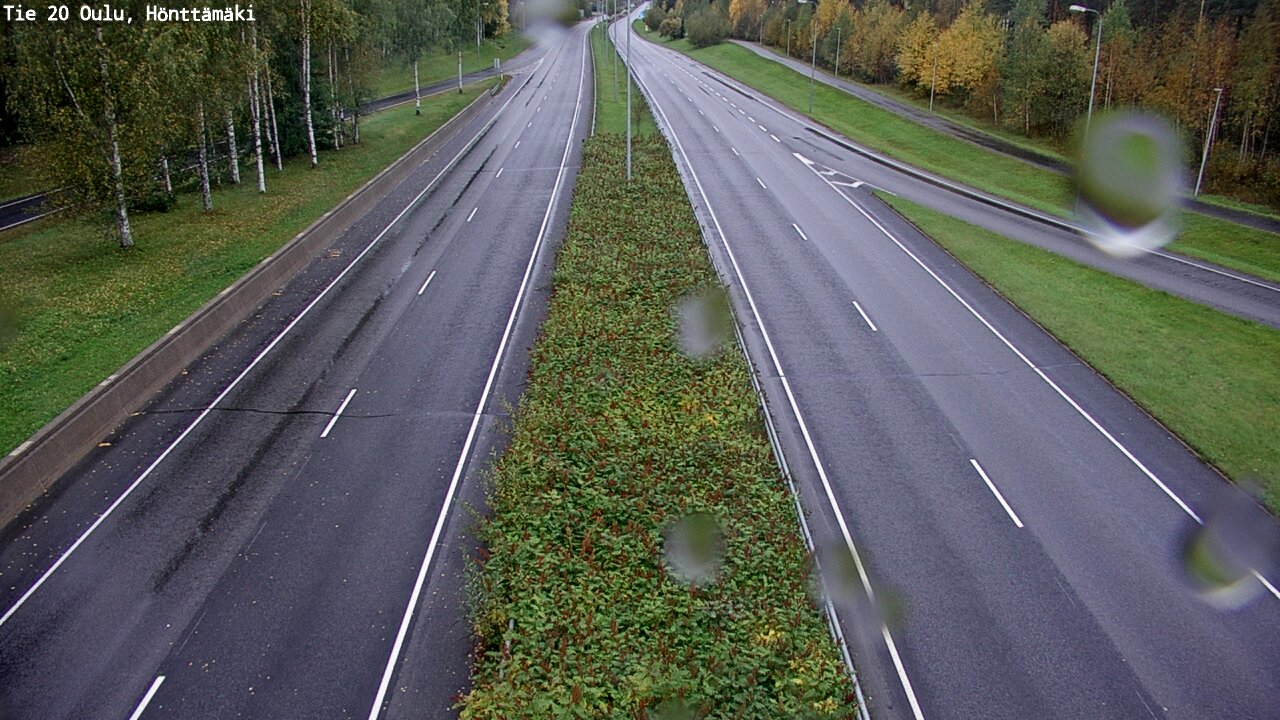 Weather Camera Image Road 20 Oulu, Hönttämäki, Oulu, Pohjois-Pohjanmaa
