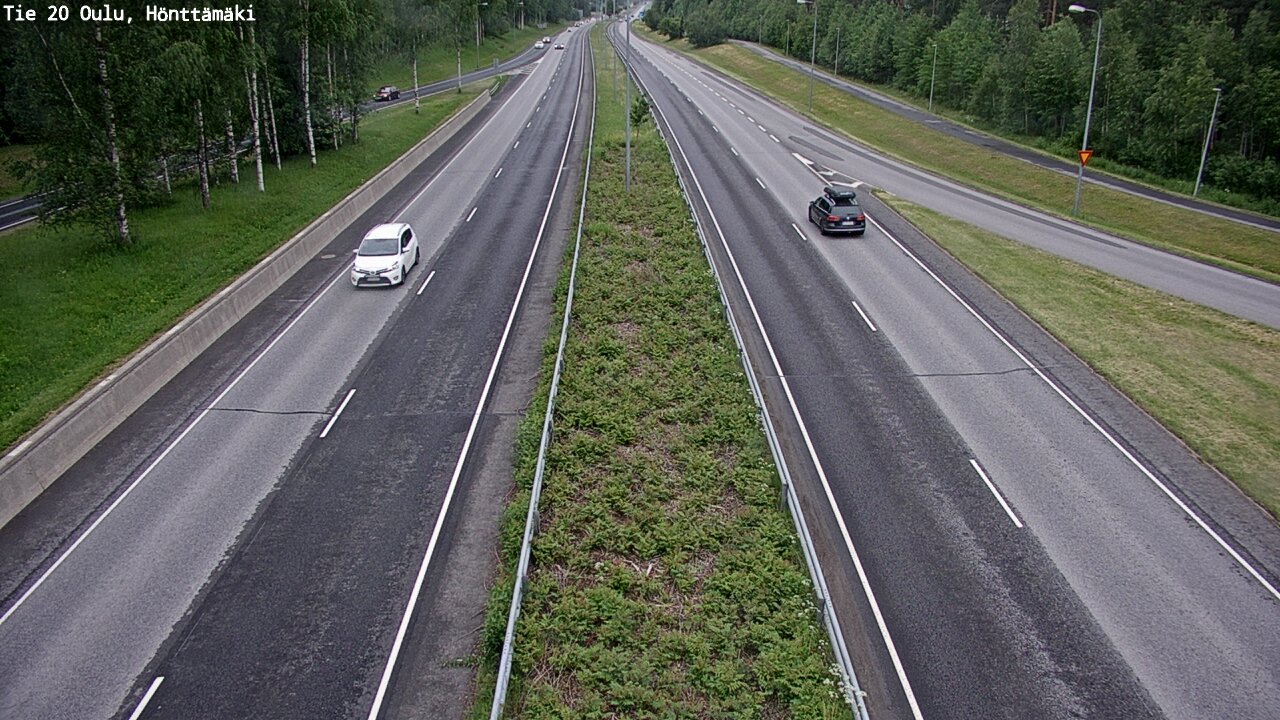 Kelikamerat Kuva Tie 20 Oulu, Hönttämäki, Oulu, Pohjois-Pohjanmaa