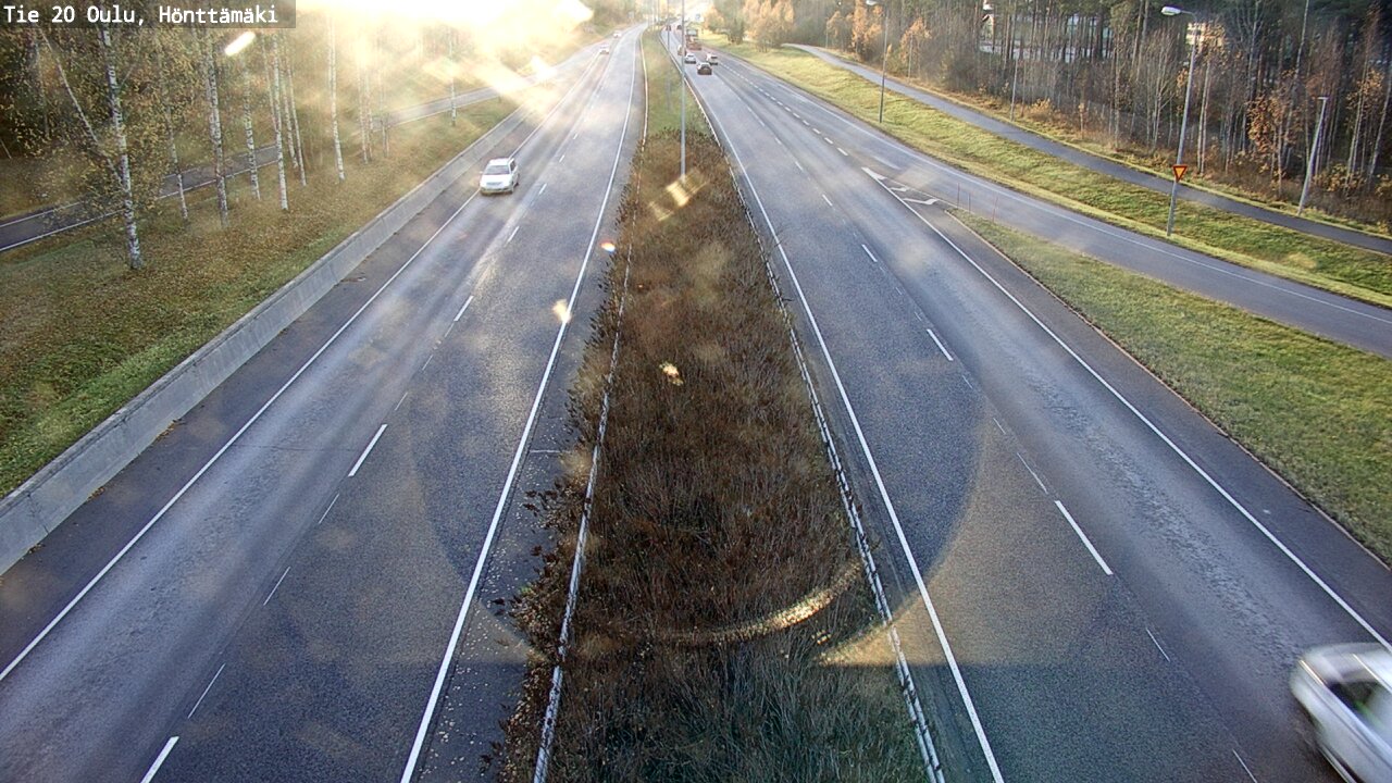 Kelikamerat Kuva Tie 20 Oulu, Hönttämäki, Oulu, Pohjois-Pohjanmaa