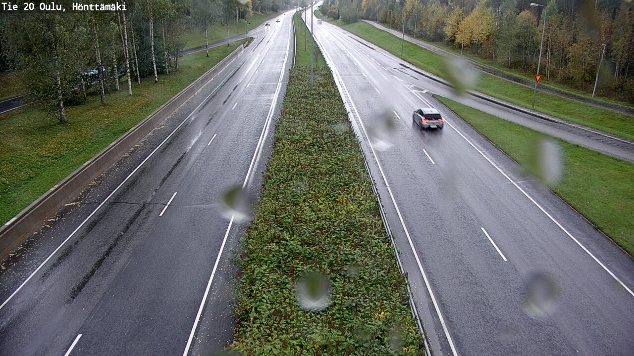 Weather Camera Image Road 20 Oulu, Hönttämäki, Oulu, Pohjois-Pohjanmaa