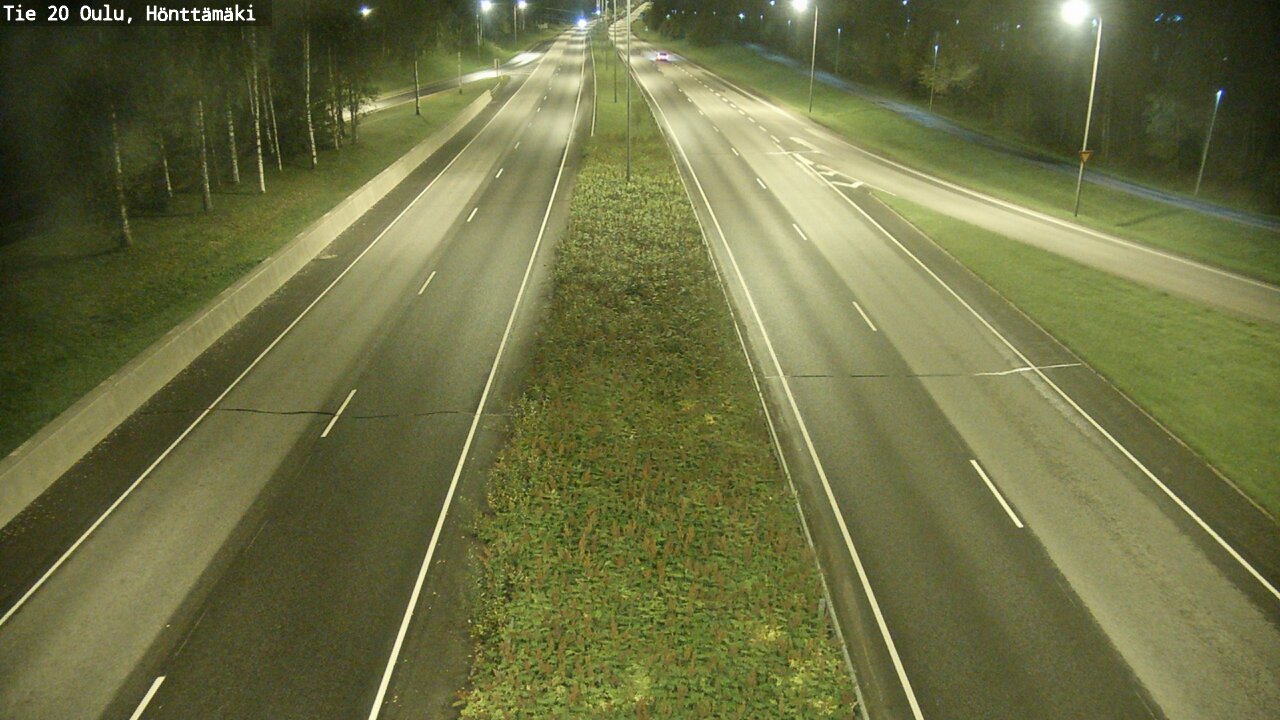Kelikamerat Kuva Tie 20 Oulu, Hönttämäki, Oulu, Pohjois-Pohjanmaa