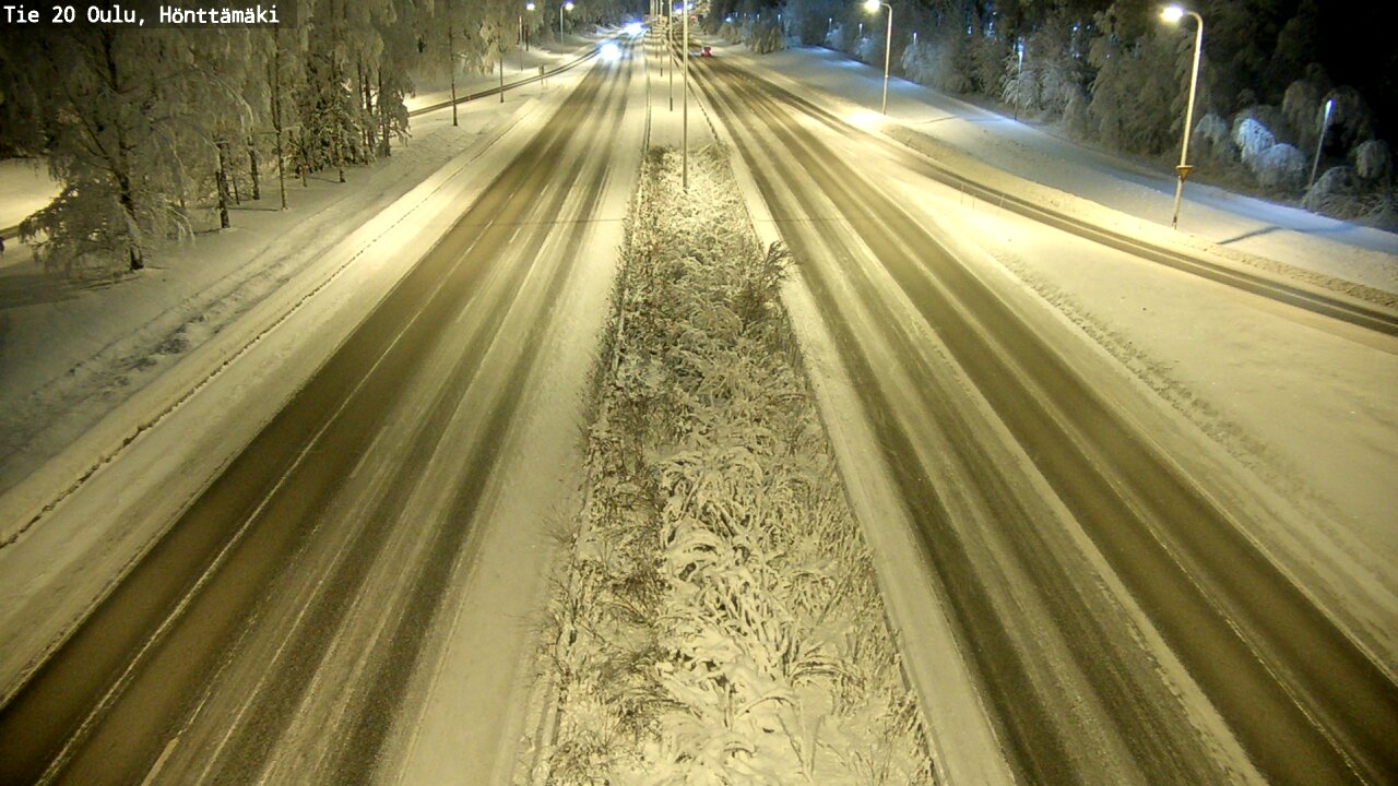 Kelikamerat Kuva Tie 20 Oulu, Hönttämäki, Oulu, Pohjois-Pohjanmaa
