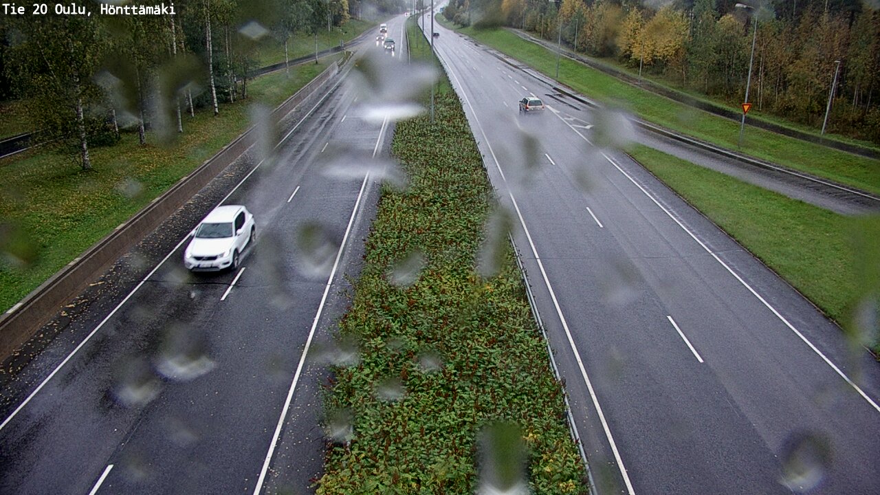 Weather Camera Image Road 20 Oulu, Hönttämäki, Oulu, Pohjois-Pohjanmaa