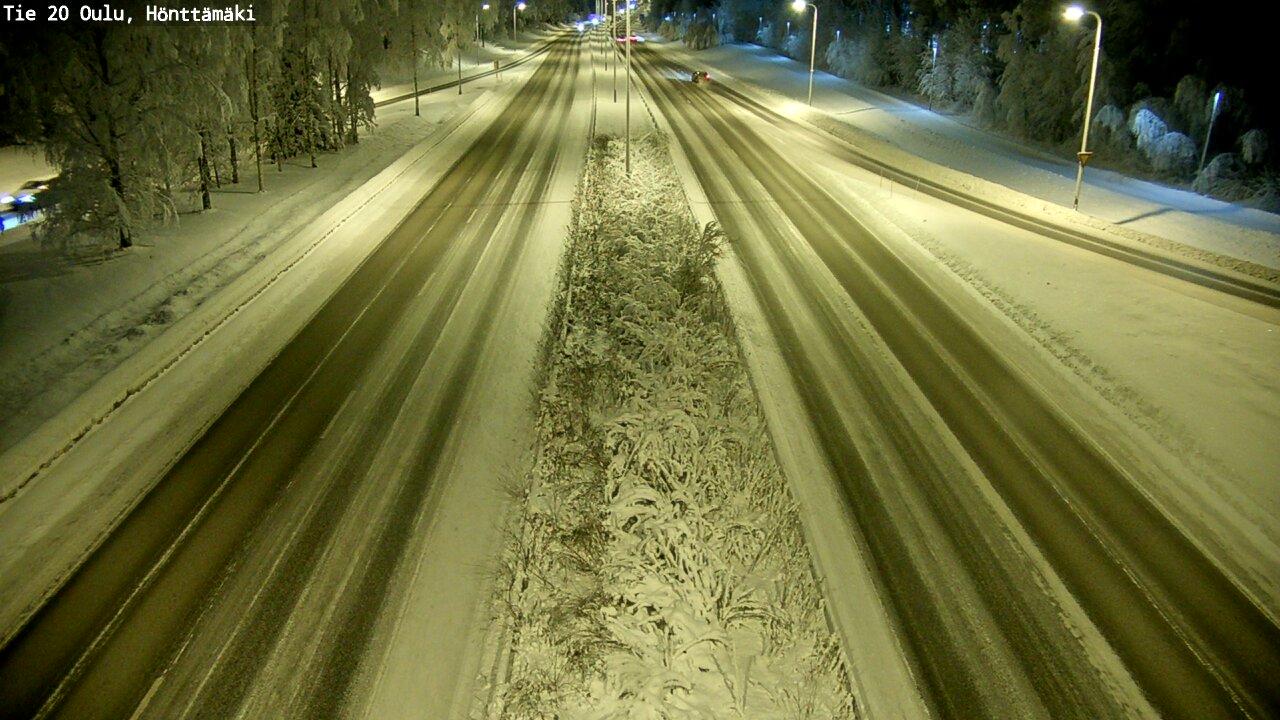 Kelikamerat Kuva Tie 20 Oulu, Hönttämäki, Oulu, Pohjois-Pohjanmaa