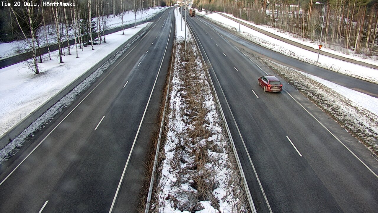 Kelikamerat Kuva Tie 20 Oulu, Hönttämäki, Oulu, Pohjois-Pohjanmaa