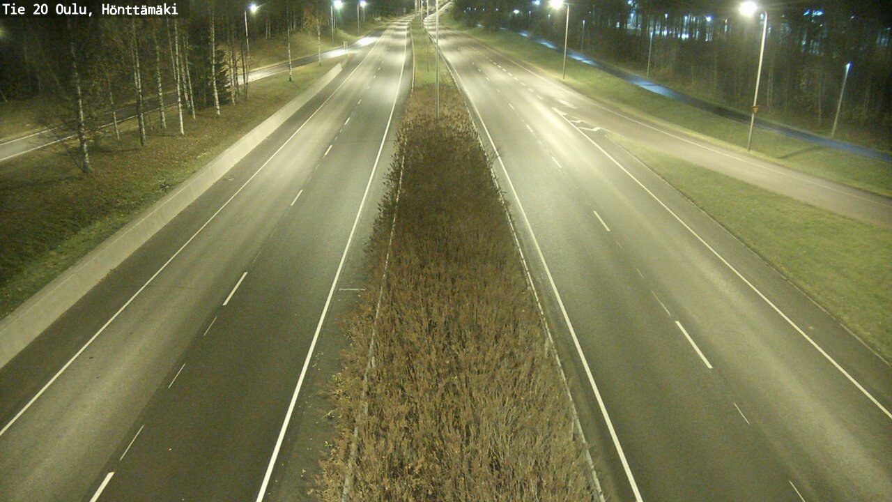 Kelikamerat Kuva Tie 20 Oulu, Hönttämäki, Oulu, Pohjois-Pohjanmaa