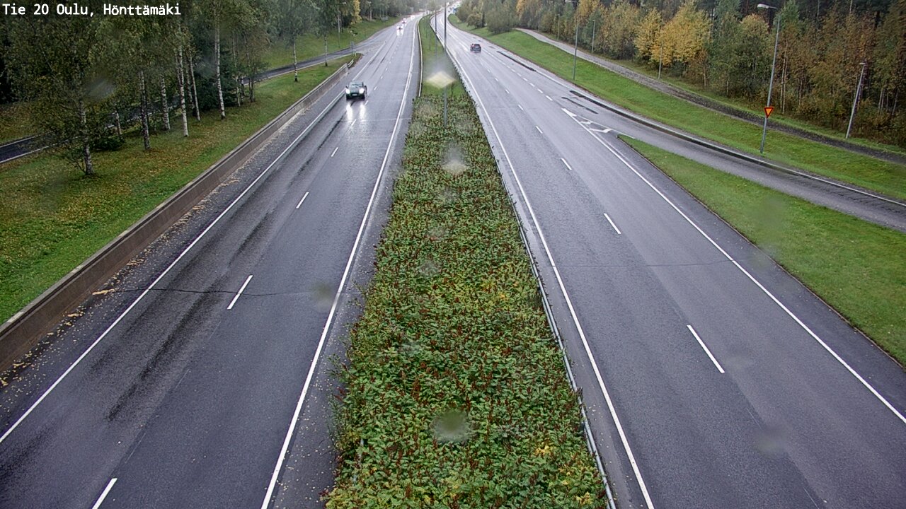 Weather Camera Image Road 20 Oulu, Hönttämäki, Oulu, Pohjois-Pohjanmaa