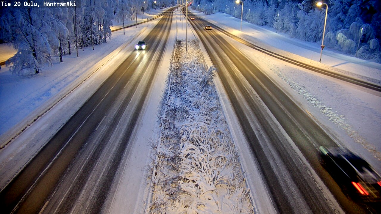 Kelikamerat Kuva Tie 20 Oulu, Hönttämäki, Oulu, Pohjois-Pohjanmaa