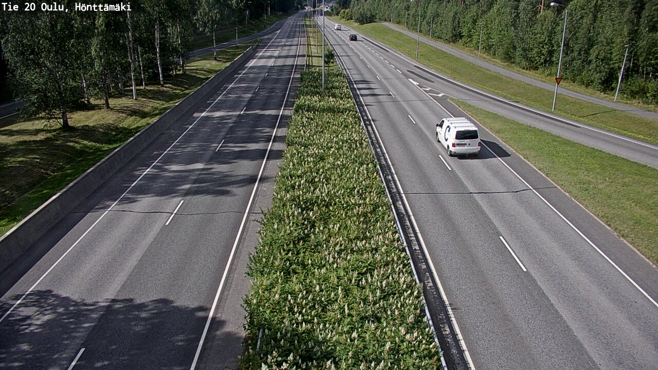 Kelikamerat Kuva Tie 20 Oulu, Hönttämäki, Oulu, Pohjois-Pohjanmaa